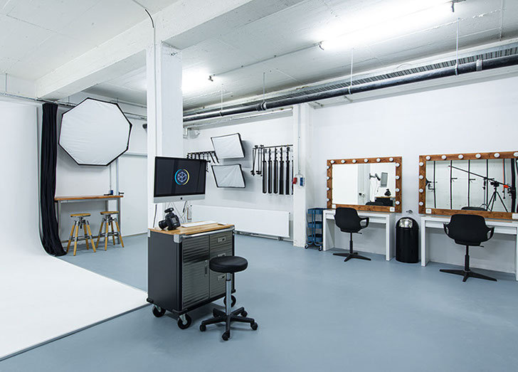 Totale Ansicht von Studio 1