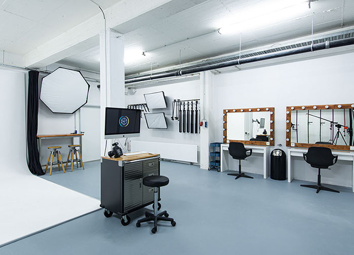 Totale Ansicht von Studio 1